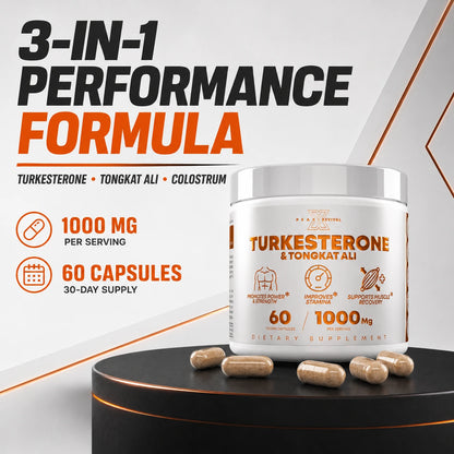 Turkesterone & Tongkat Ali