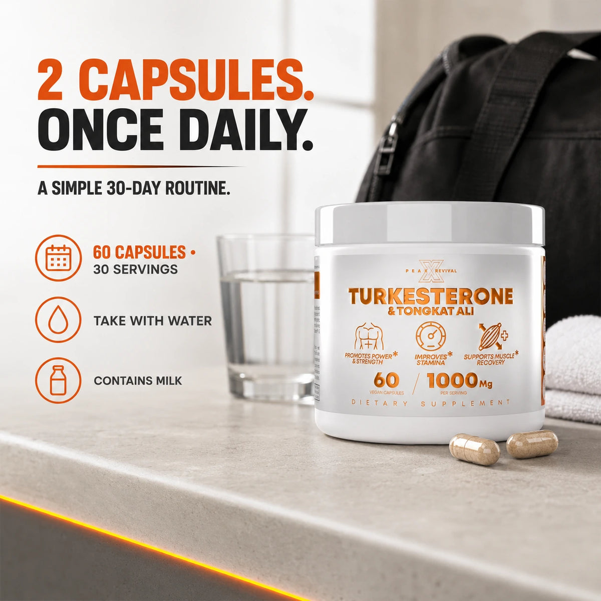 Turkesterone & Tongkat Ali