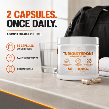 Turkesterone & Tongkat Ali